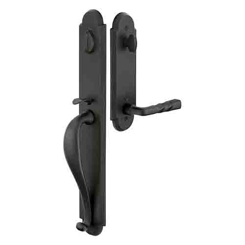 Emtek Greeley Tubular Entry Set Sandcast Door Hardware Canada